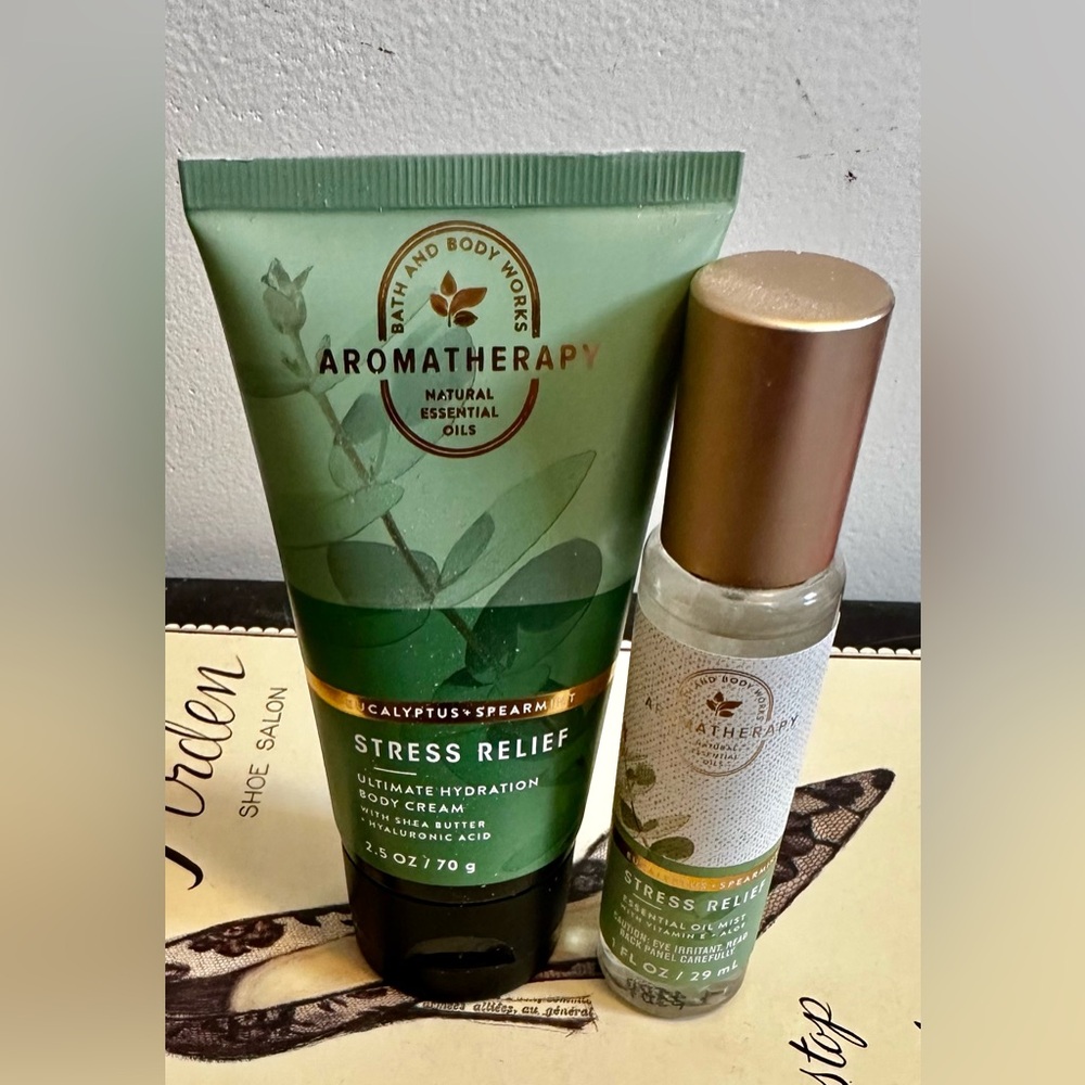 Bath & Body Works Eucalyptus Spearmint Stress Relief Set